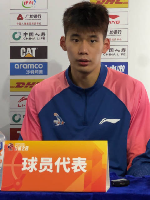 CBA新科状元杨曦皓场均2盖帽位列联赛第二