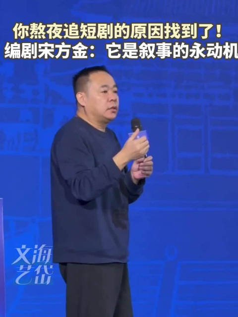 编剧宋方金谈沉迷微短剧原因