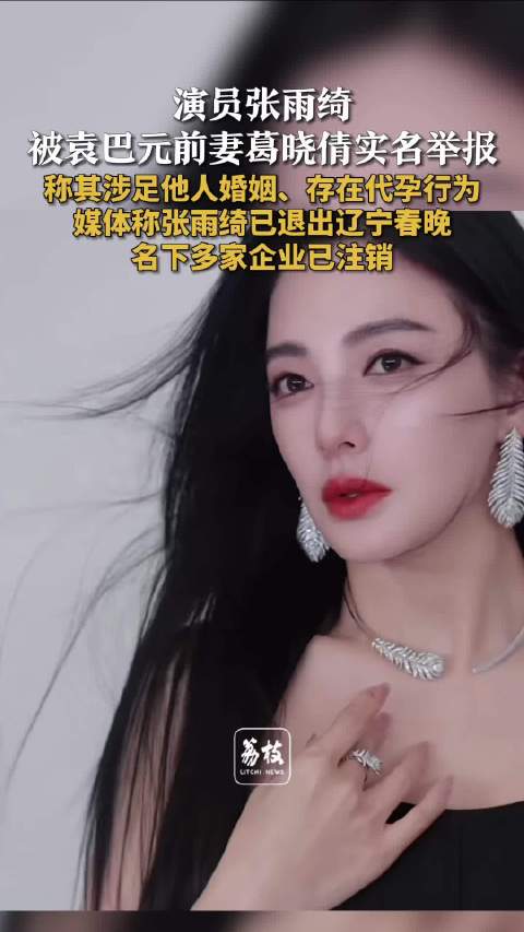 葛晓倩再曝张雨绮代孕介入婚姻，张雨绮名下企业多数注销