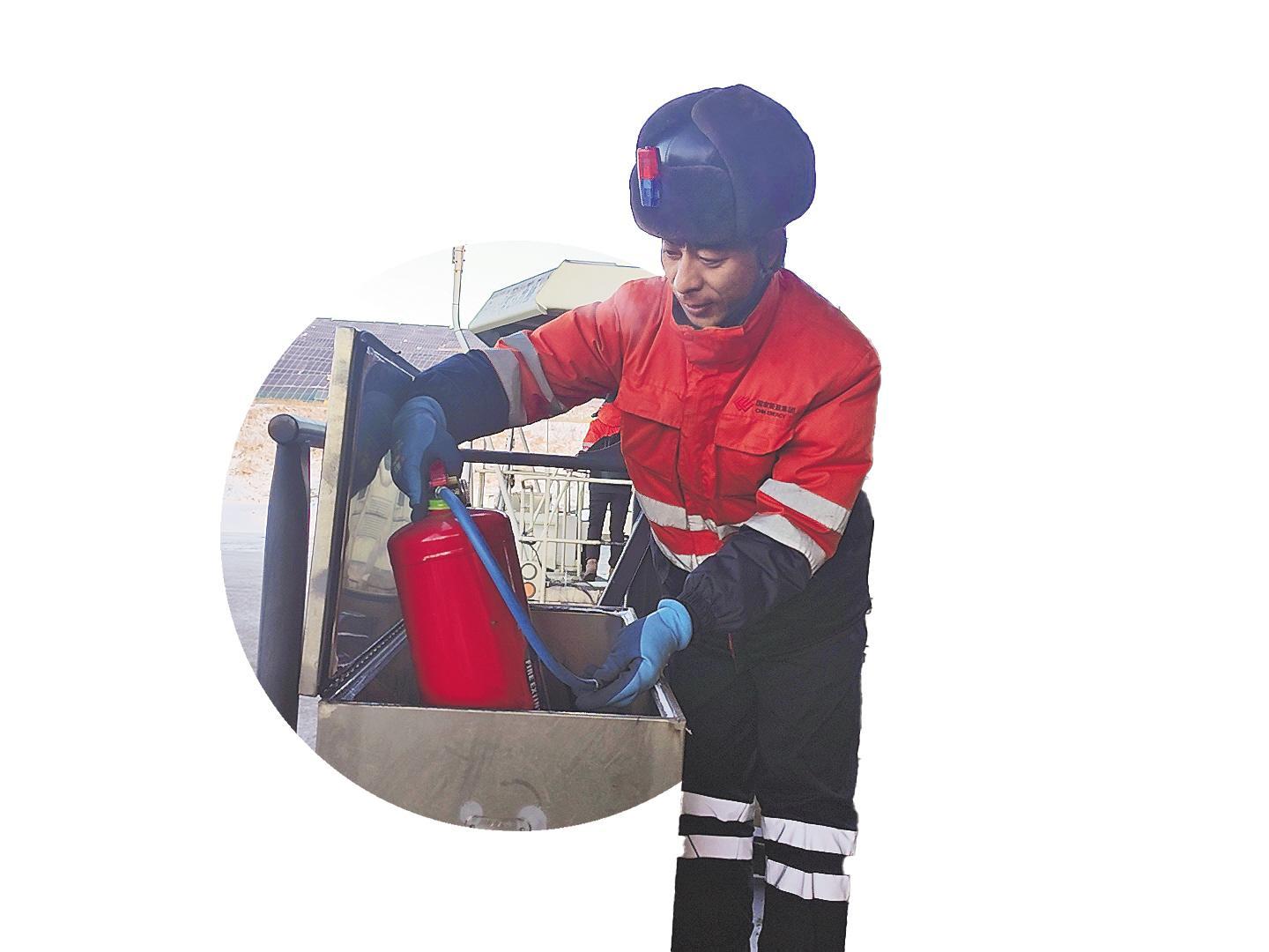 零下四十摄氏度的极寒阵地