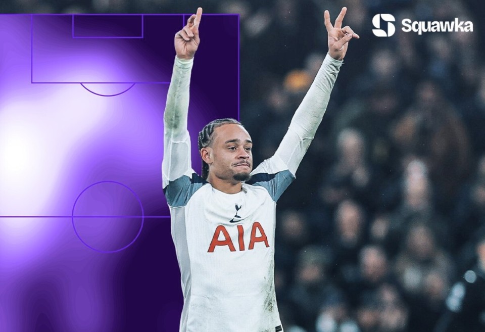 助热刺连追两球战平曼城,哈维-西蒙斯8项数据全场第一