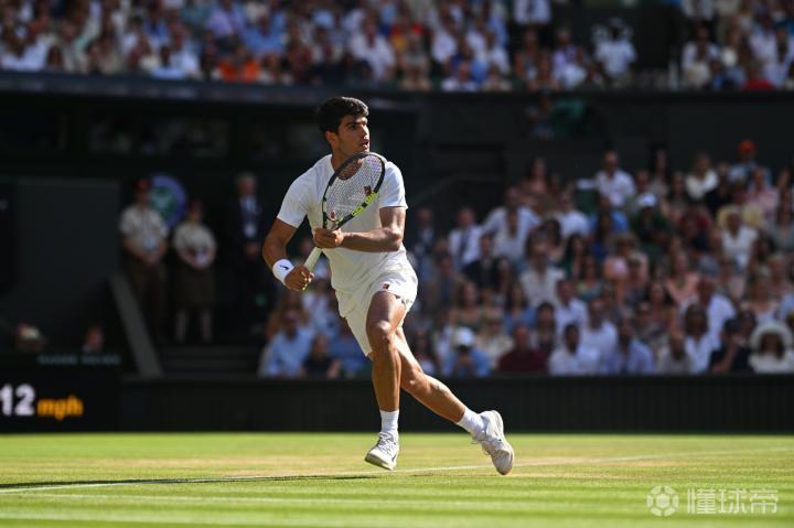 前五场全胜，阿尔卡拉斯遭遇大满贯男单决赛首败|温网|网球|阿尔卡拉斯|懂球帝