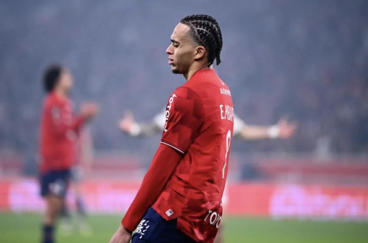 [流言板]里尔19岁中场伊唐-姆巴佩大腿受伤,伤缺时间目前未定-国际足球-国际足球资讯-虎扑社区