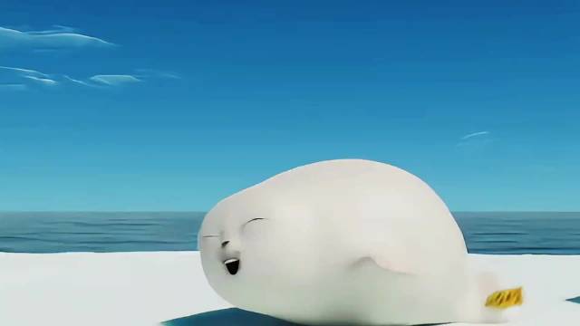 小海豹：这是什么呀 大海豹：给你一巴掌