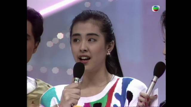 王祖贤突然出现在节目现场，真的好高好靓