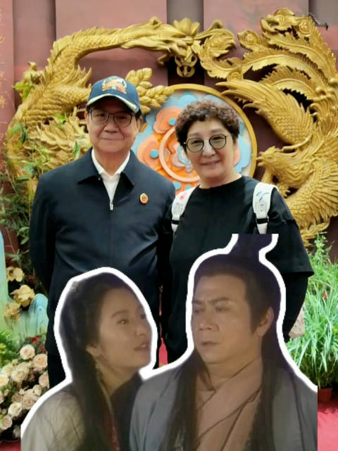 TVB版《天龙八部》段正淳、康敏同框， “段郎～” 潘志文 雪梨