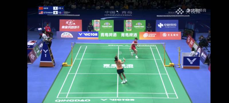 中国羽团亚锦赛首战告捷，韩千禧直落两局胜马来西亚