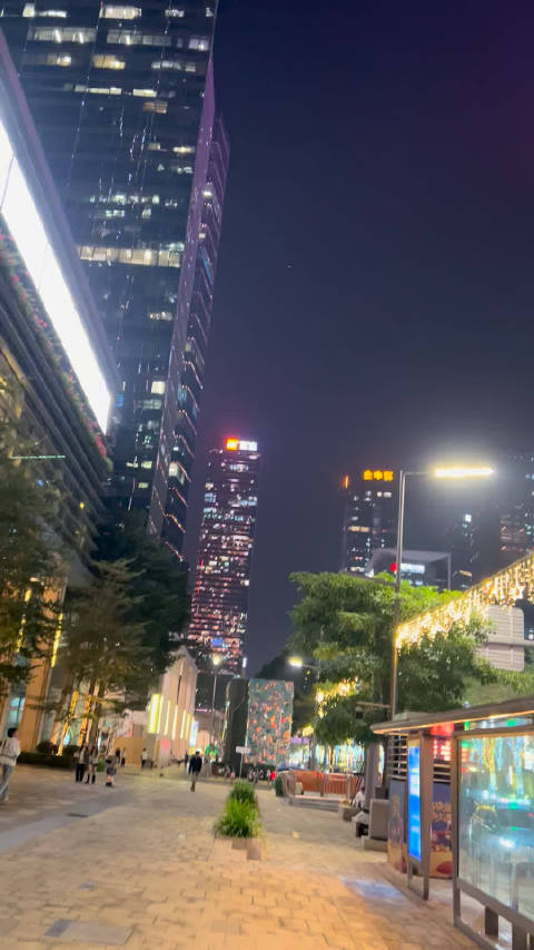 深圳福田好繁华啊