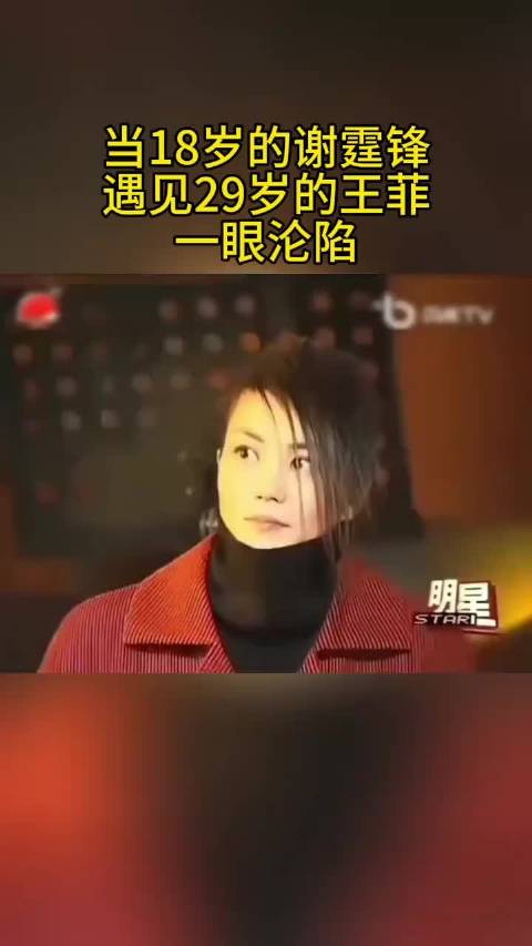 当18岁的谢霆锋遇见29岁的王菲