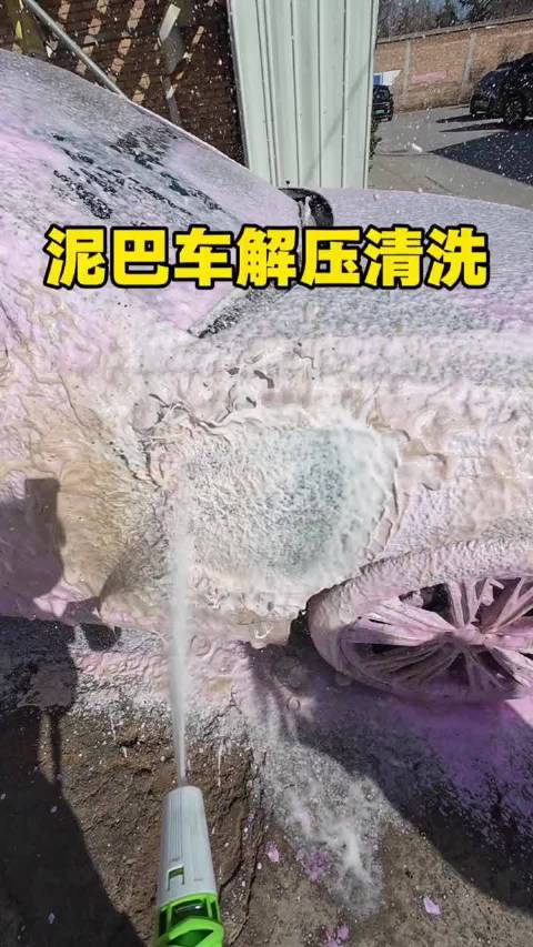 网友质疑洗车方法，建议由上至下分步清洗