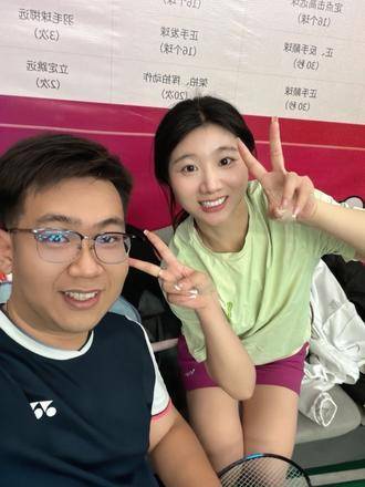 黄雅琼混双搭档遭勾对角压制彻夜难眠