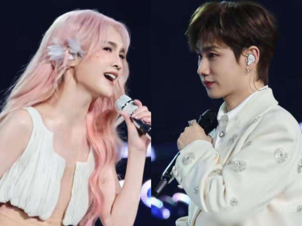 汪苏泷现身杨丞琳演唱会，现场互动超有趣