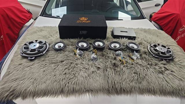 汕头猫王汽车音响改装宝马5系汽车音响改装德高宝马专车专用喇叭