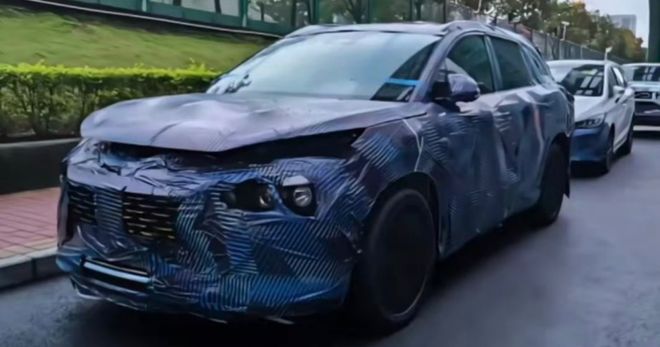 对标理想L9？比亚迪唐L谍照曝光，车长5米尺寸大！