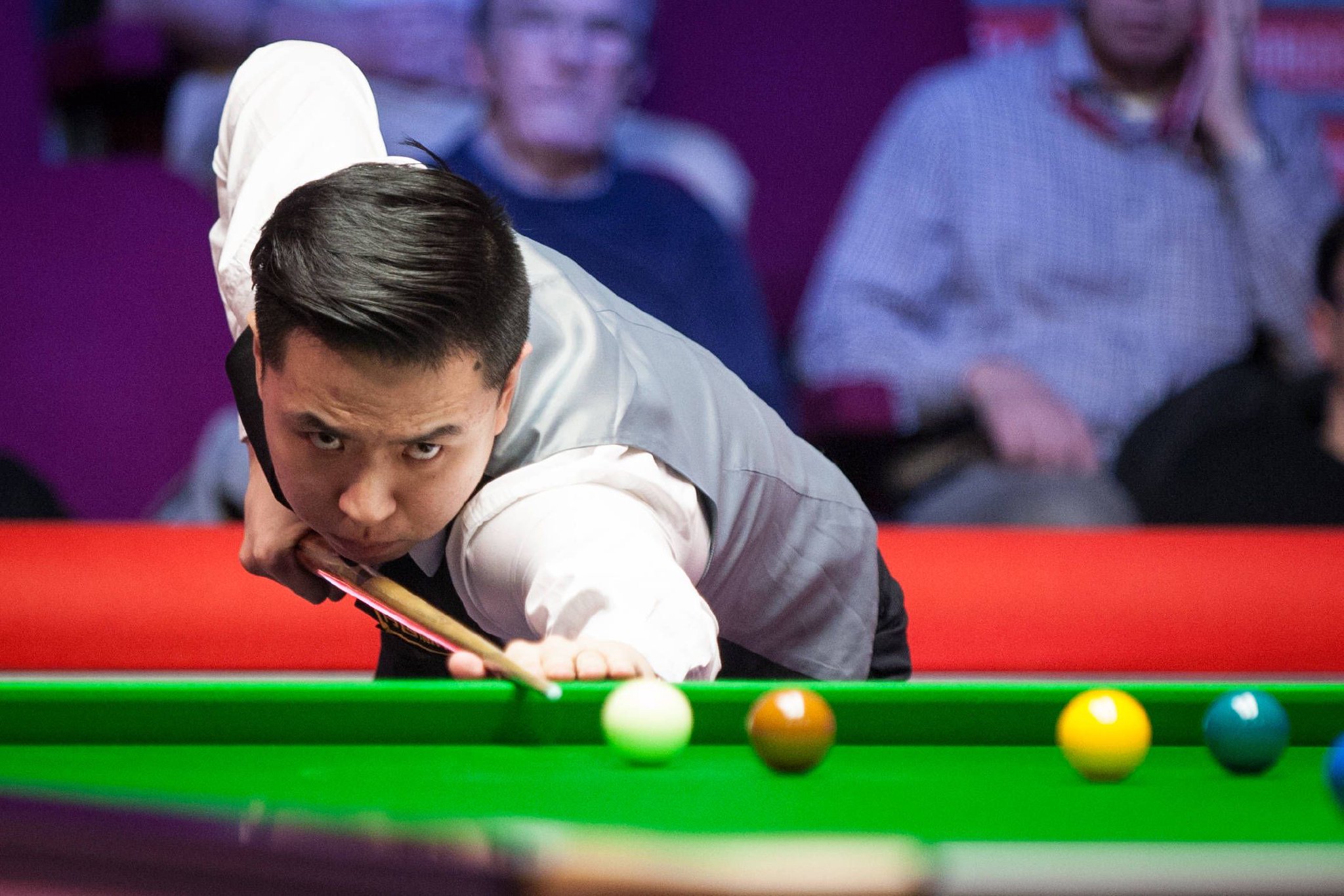 中国斯诺克预定1席8强！肖国栋或战火箭，张安达为丁俊晖报仇？