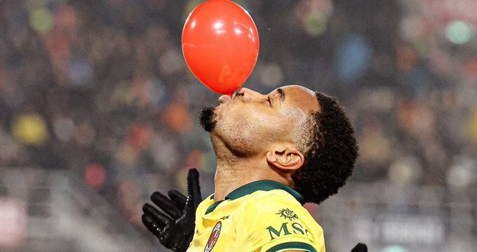 离开莱比锡后，恩昆库近3年首次单赛季打入5粒联赛进球