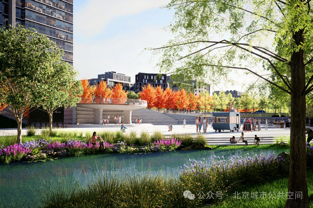 共享广场效果图