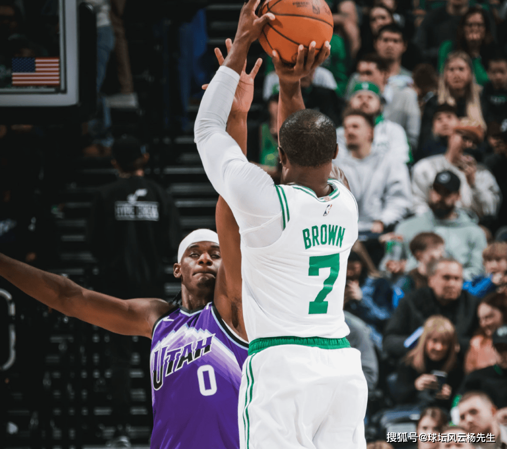 乔治37+6+7怀特27+7+7帽，凯尔特人战胜爵士