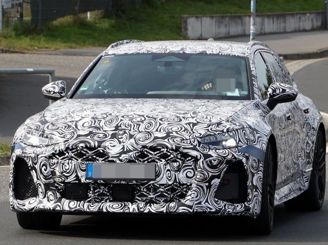 全新奥迪-RS6谍照