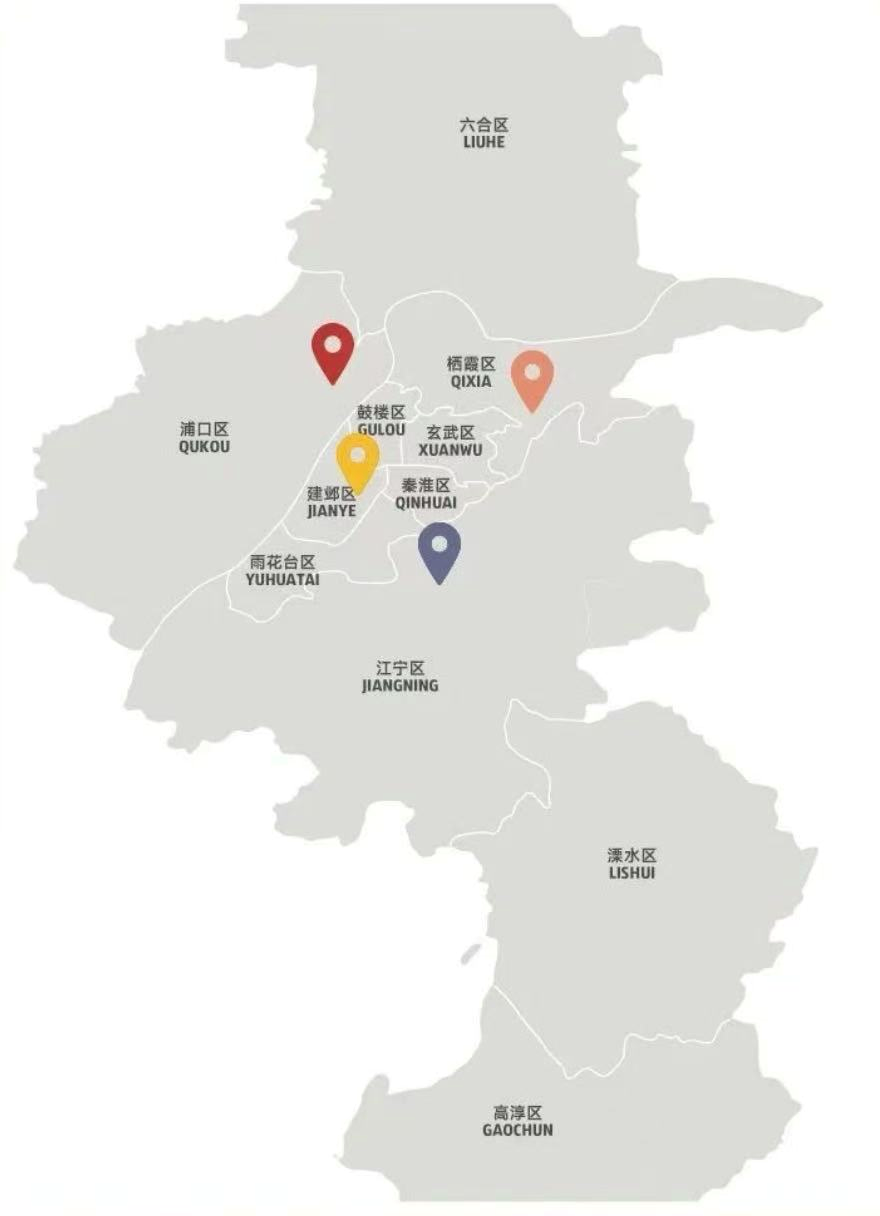 奥乐齐南京门店布局 图源：奥乐齐官方