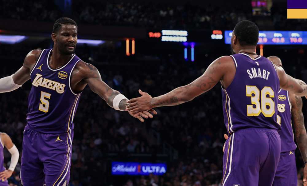 湖人首发：斯马特、东契奇、詹姆斯、拉拉维亚、艾顿