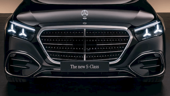 全新奔驰S级首发：5万LED数字大灯创量产车照明新标杆