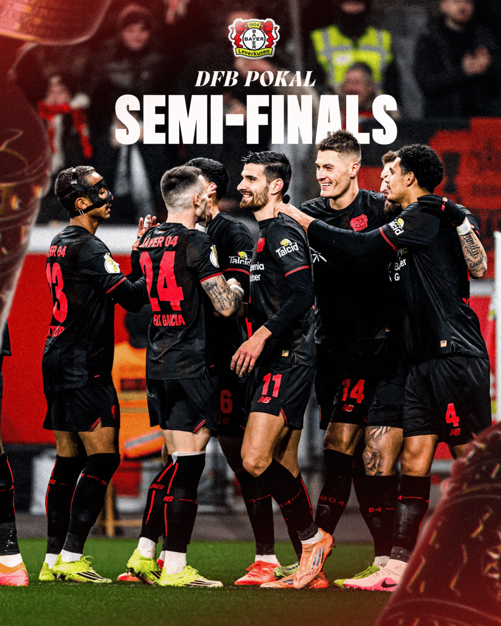 勒沃库森3-0圣保利晋级德国杯四强,希克、霍夫曼破门