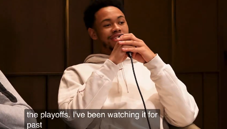 西蒙斯一月言论：很激动加入绿军，因为终于能打季后赛了