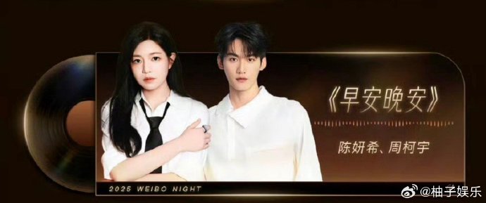 陈妍希如何评价与周柯宇的合作及这次的微博之夜互动？