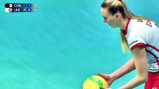 朱婷21扣13中砍15分，全场最高得分