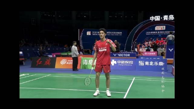 中国羽毛球男队2比1胜泰国，获亚团赛小组头名