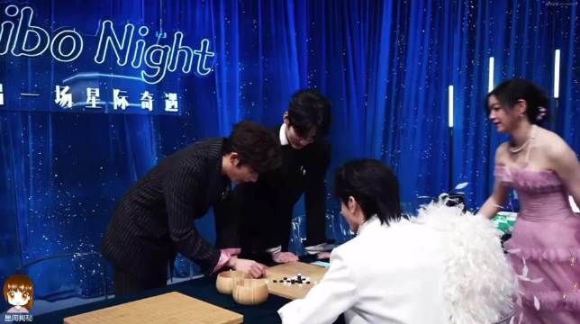 陈妍希周柯宇曾舜晞微博之夜红毯后台