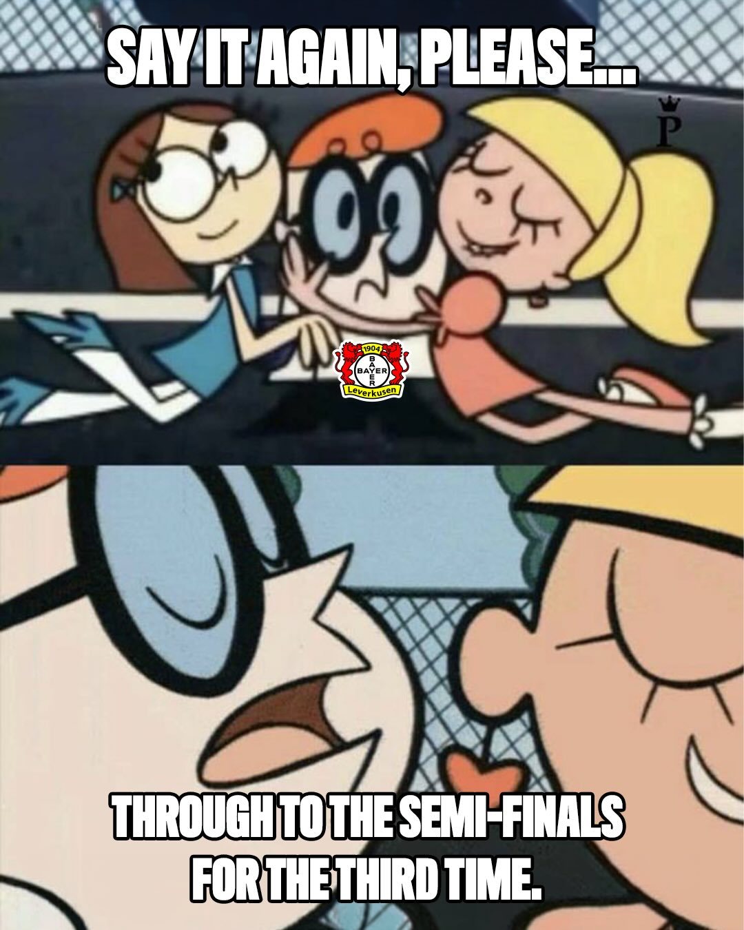 勒沃库森连续3年主场进德国杯半决赛，创41场连续进球纪录