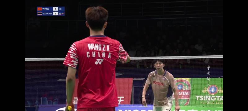 2026亚洲羽毛球团体锦标赛中国0比1暂负泰国