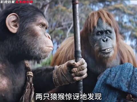 一口气看完美国科幻冒险大片《猩球崛起：新世界》