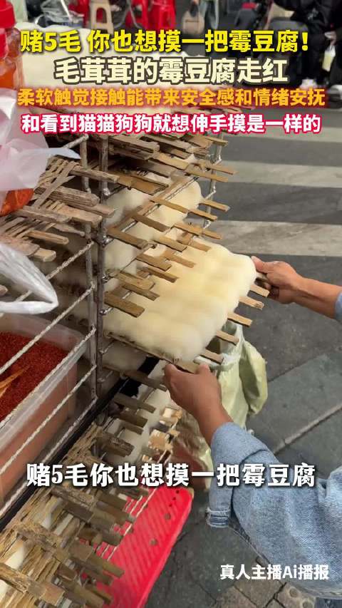 卖霉豆腐为什么这么火 操作流程极具观赏性