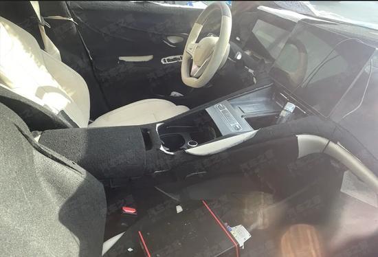 预计一季度亮相 海豹08内饰谍照曝光