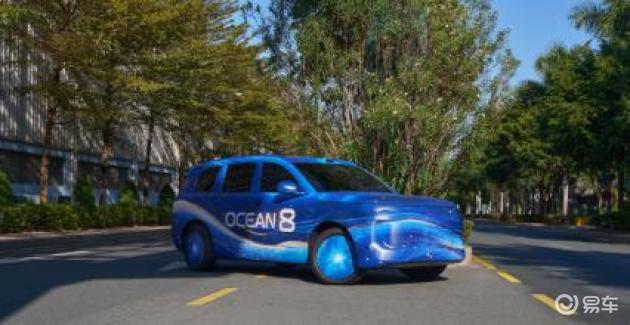 比亚迪海狮08:海洋网旗舰SUV，创新后轮转向