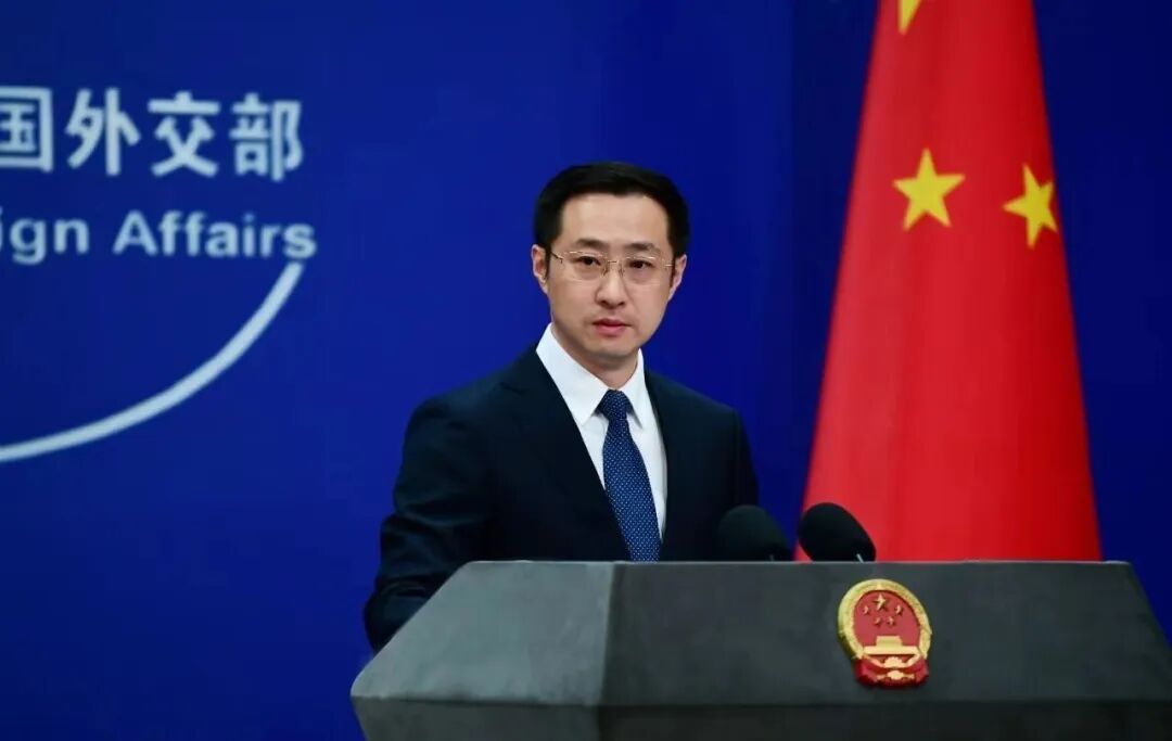 外交部发言人林剑 资料图 图源：外交部网站