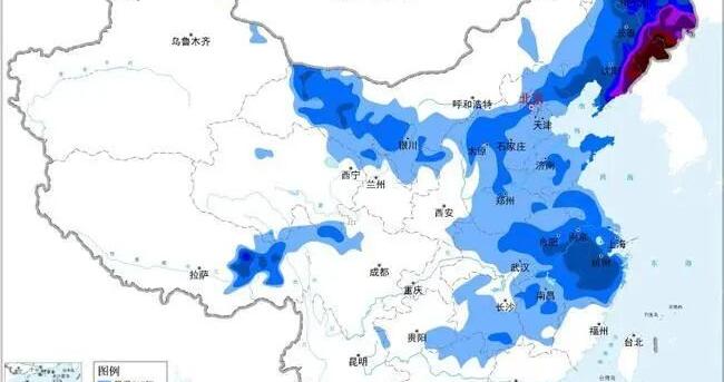 寒潮+大风蓝色预警！我国多地将降温6至10℃，局地降温超20℃