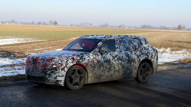 劳斯莱斯第二款纯电SUV曝光 剑指宾利 融合宝马第6代电动科技