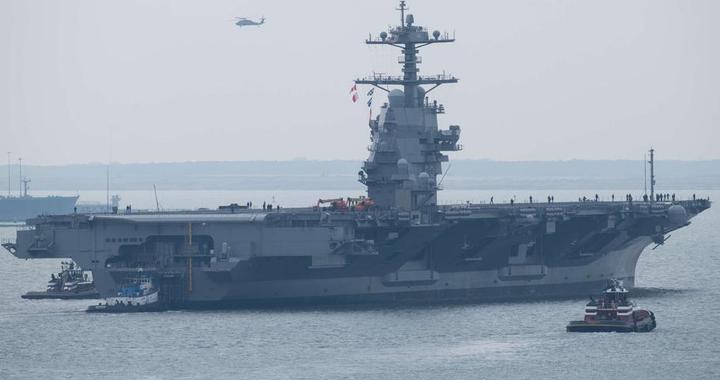 “肯尼迪”号航母完成首次试航