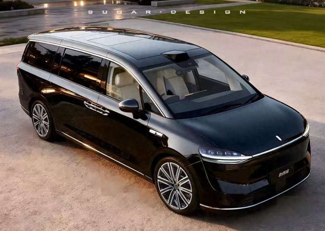 年轻商务新门面？智界V9实车曝光