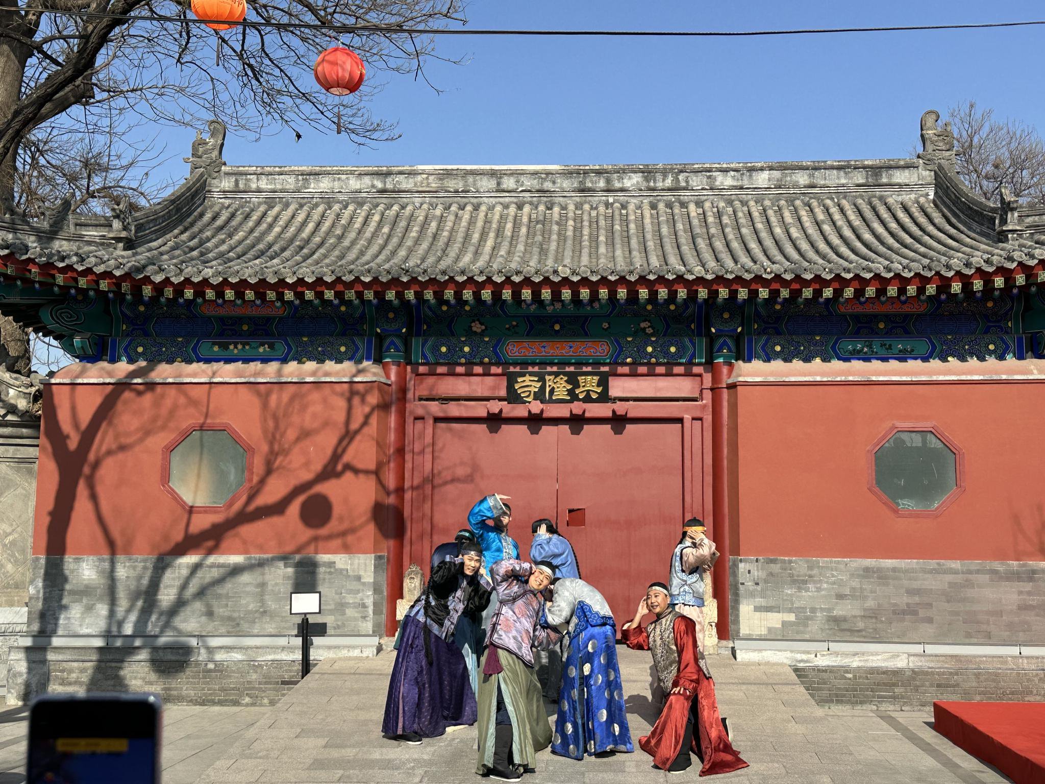 經典劇目《正紅旗下》展現了老北京濃濃的年味。新京報記者 孫海光 攝