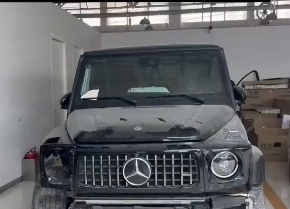 男子借奔驰大G当婚车，朋友连撞4车定损41万元!9年好友最终对簿公堂