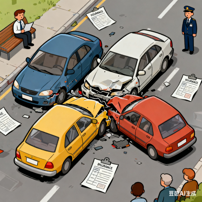 多车连环相撞，责任到底怎么分?保险理赔怎么走?——中国(集团)股份有限公司官网