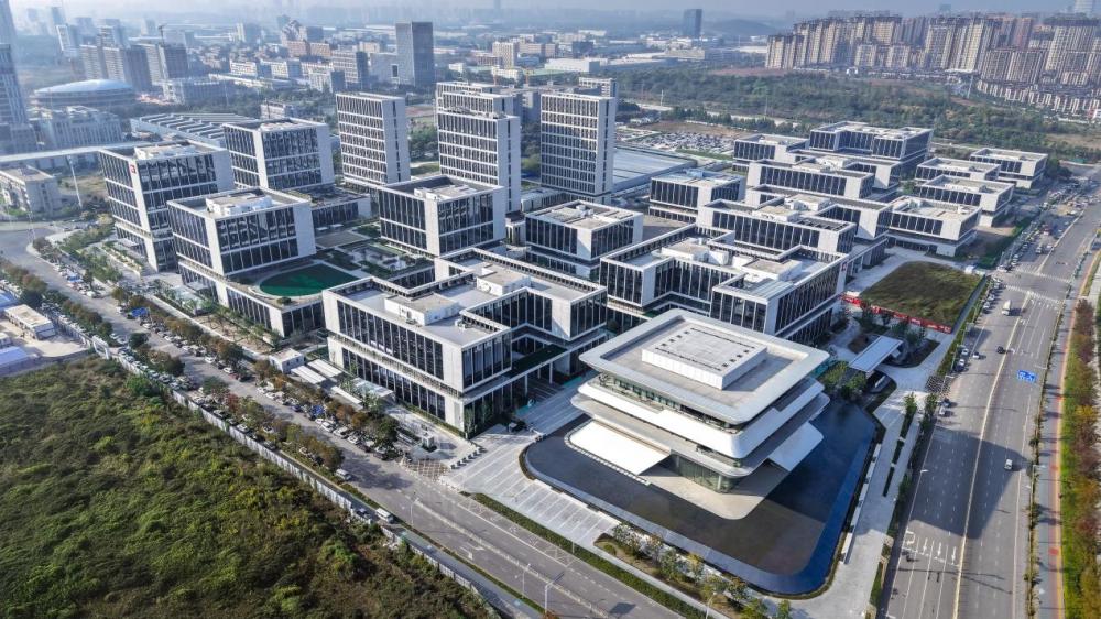 图为武汉金山软件园。 金山集团供图