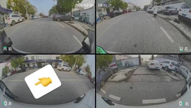 小鹏X9行车记录仪拍下手机掉落全程助寻回