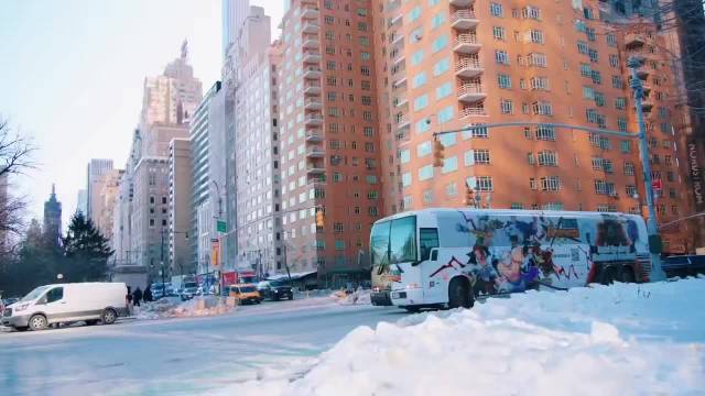 海贼王官方手游Bounty Rush7周年，美国纽约、迈阿密主题巴士车宣传视频