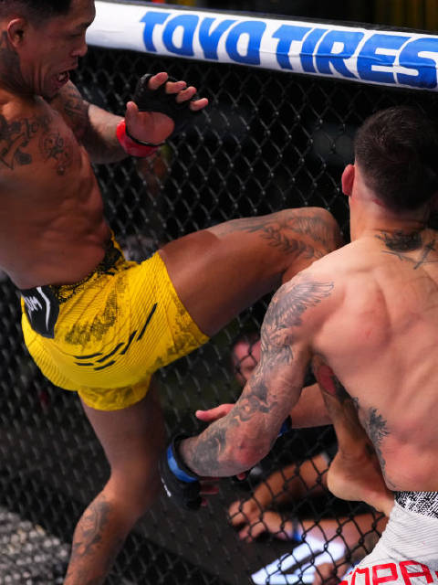 平地起惊雷！80%终结率，维尼修斯-奥利维拉这手站立相当炸裂！